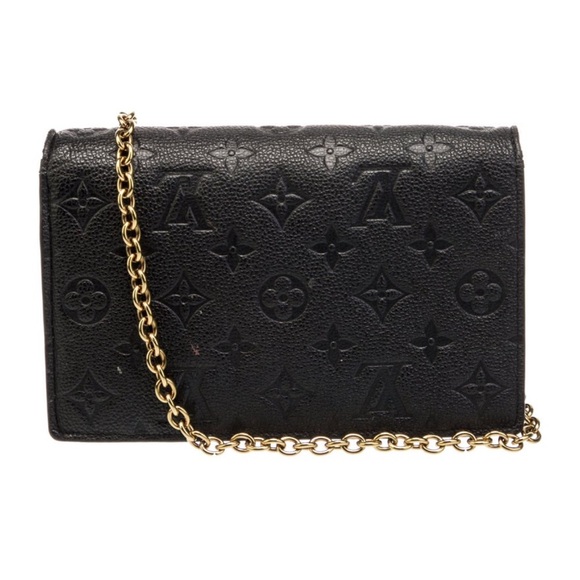 Louis Vuitton Monogram Empreinte Vavin Chain Wallet - Picture 4 of 6